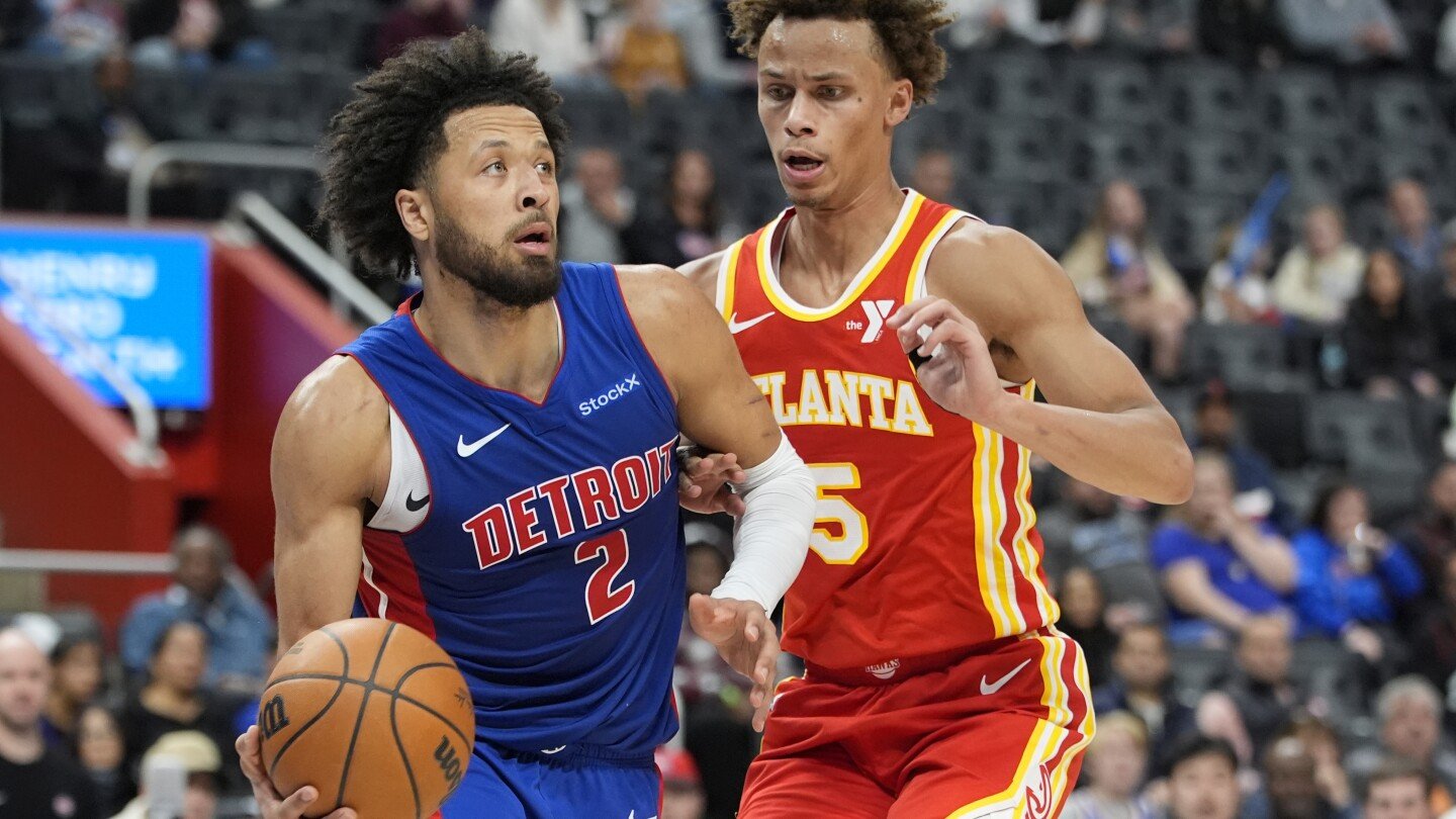Pistons aplastan a los Hawks 142-115 con autoridad total en Detroit