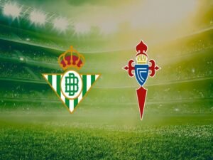 Betis rescata un empate ante el Celta en un final de máxima presión en el Villamarín